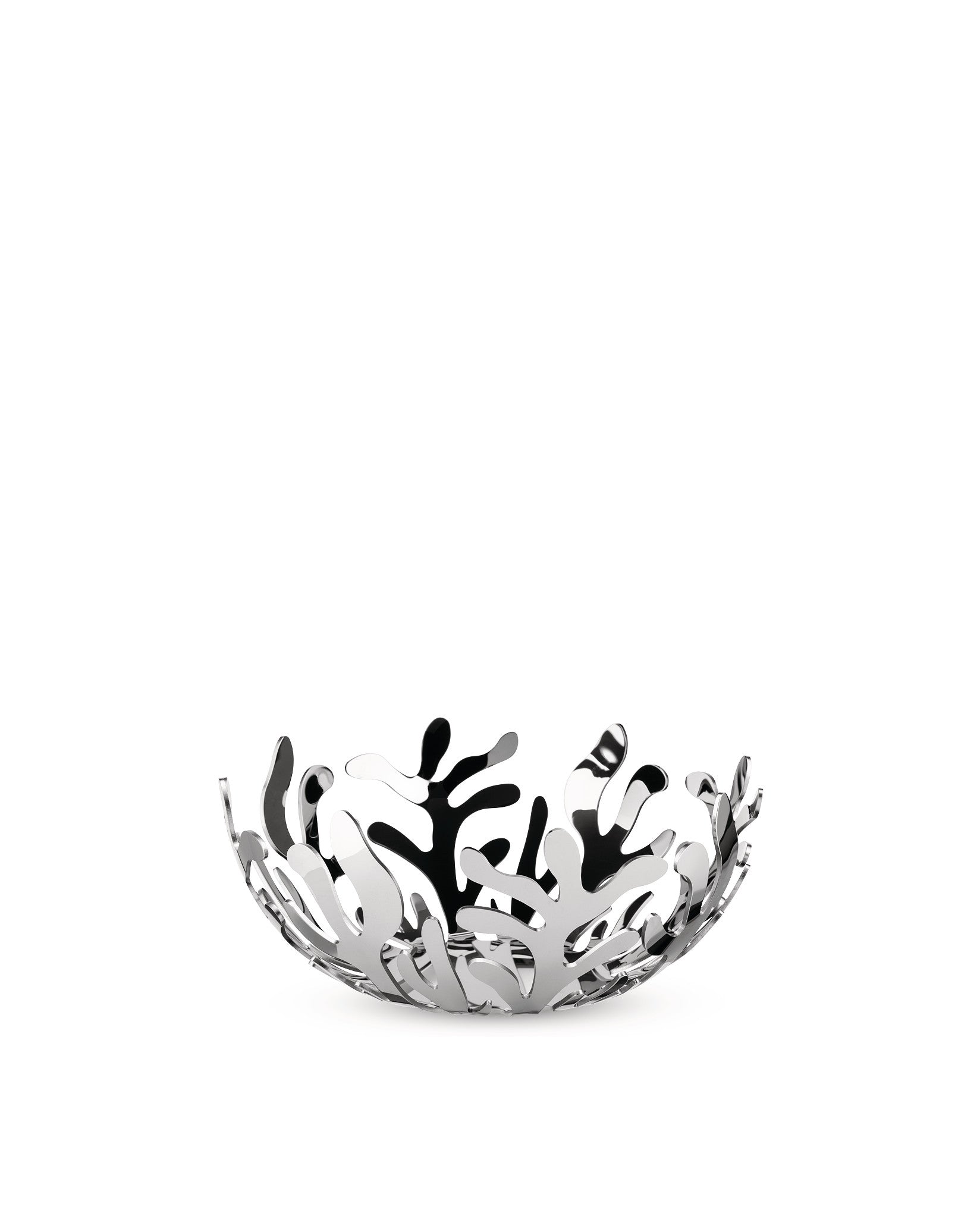 Mediterraneo stainless steel, cm 21 || inch 8¼″ Fruit holder Alessi