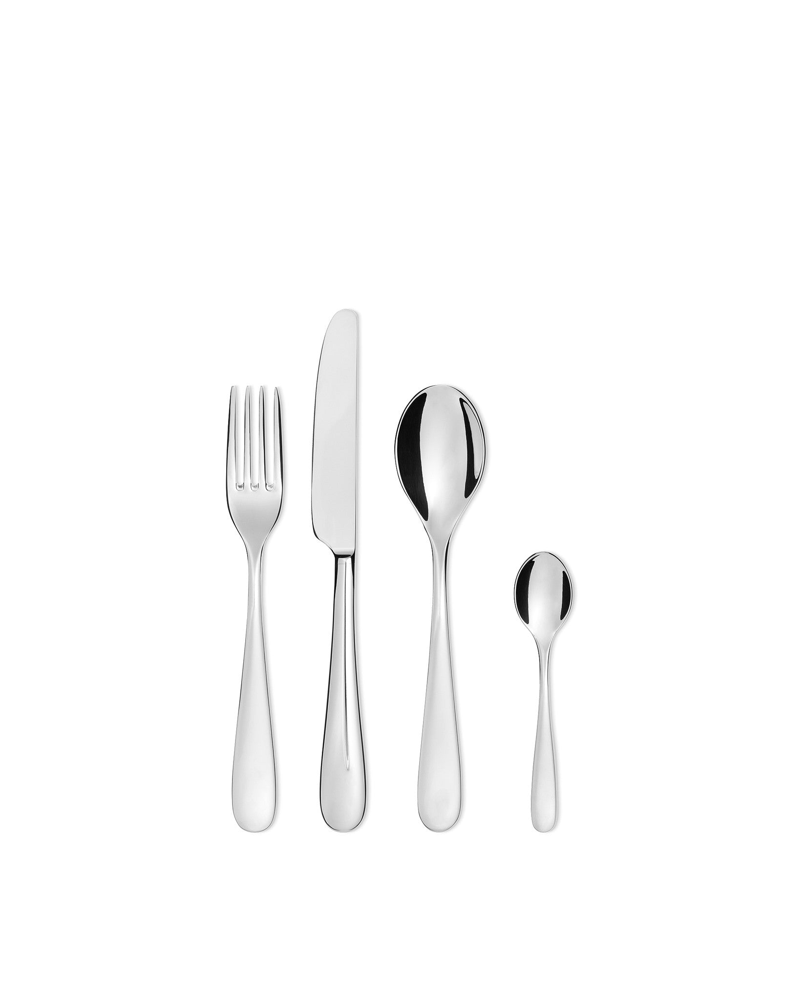 Nuovo Milano knife hollow handle Cutlery set 24 pieces Alessi
