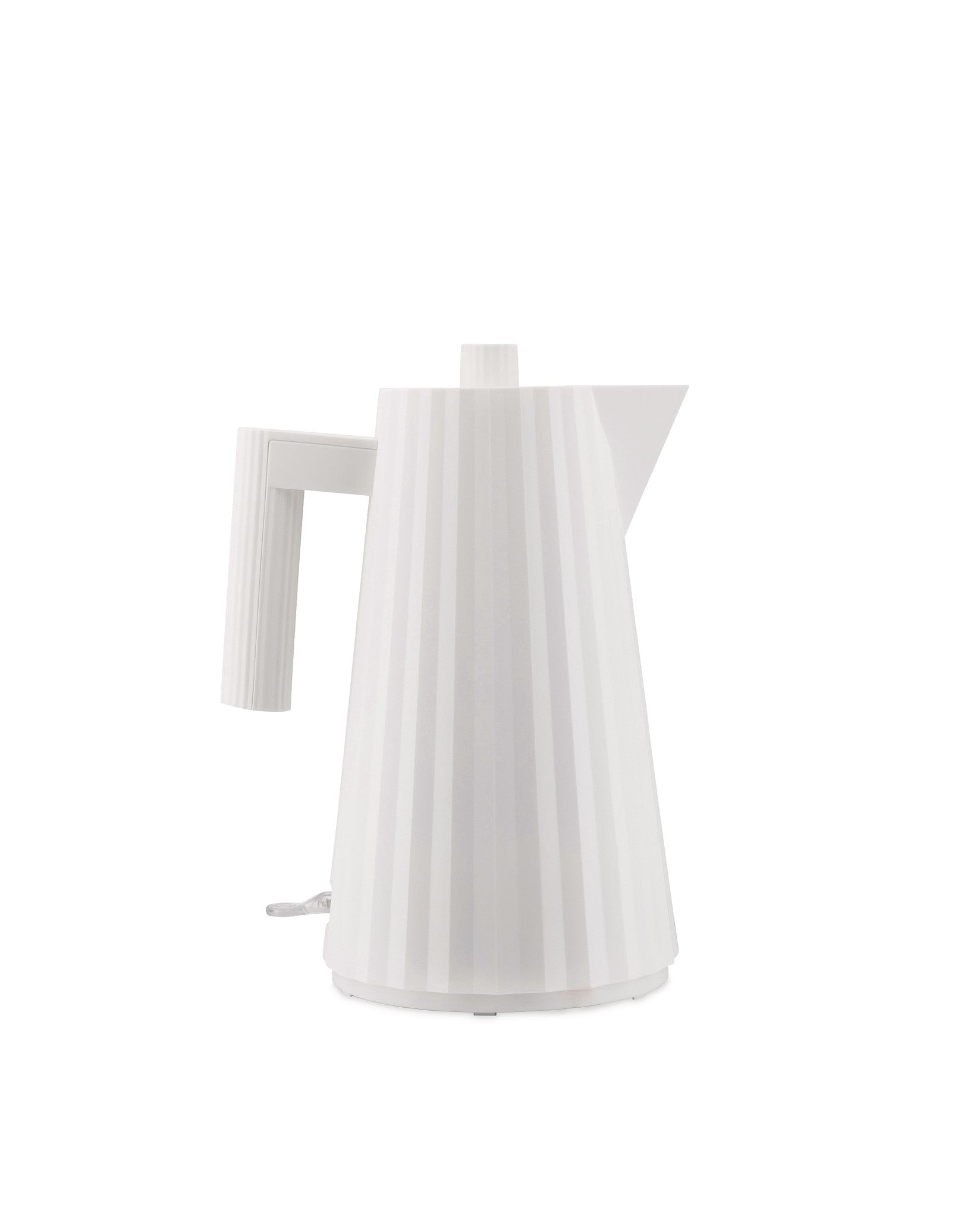 Plissé white, cl 170 || 1.80 oz Electric kettle. European plug Alessi