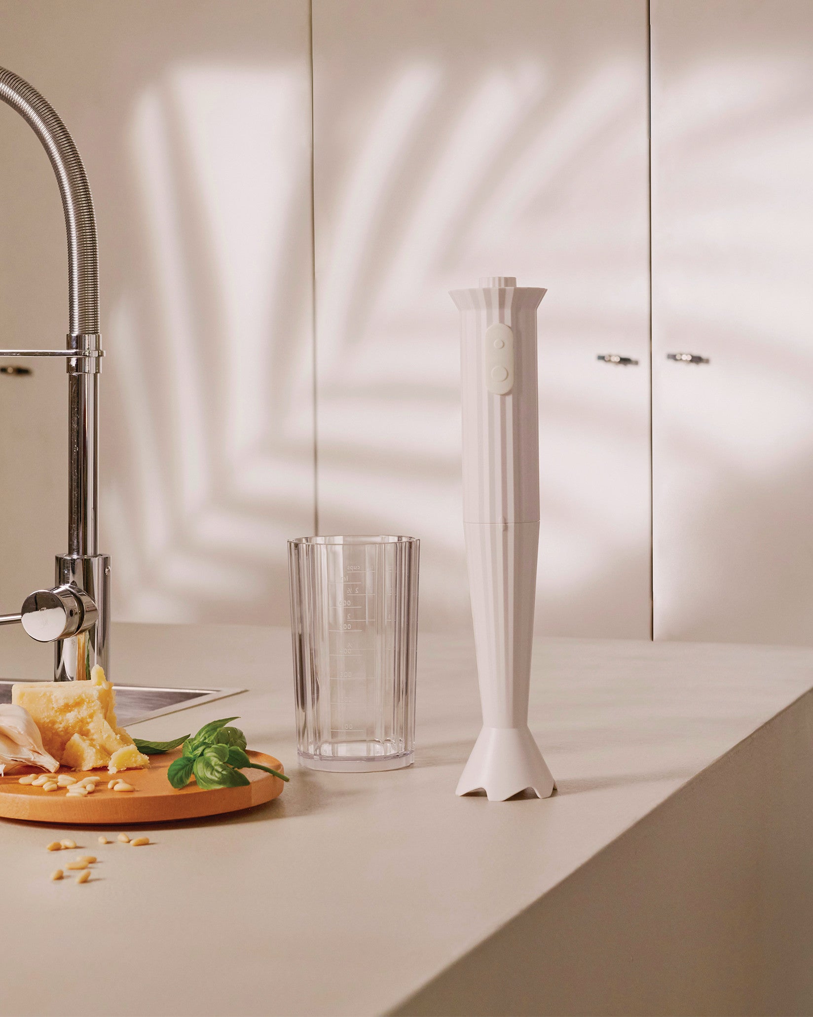 Plissé red Hand blender. European plug Alessi 1