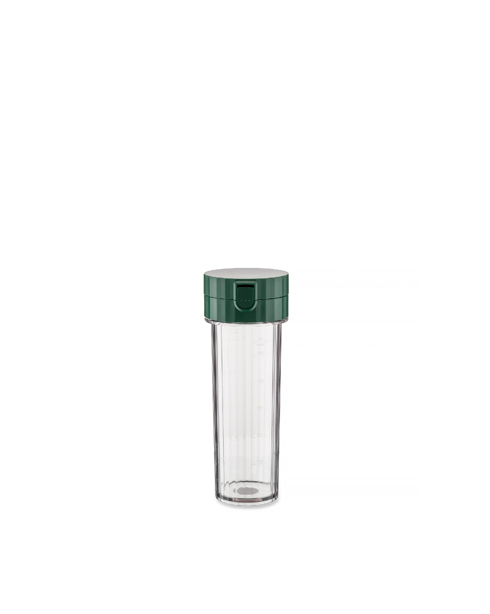 Plissé green Water bottle Alessi