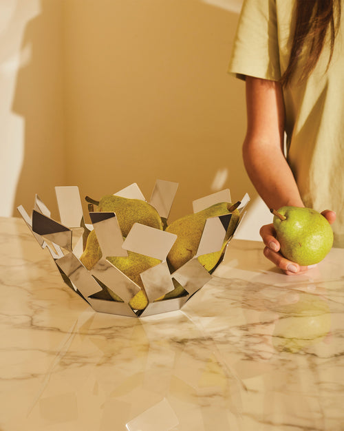 La Stanza dello Scirocco white Fruit holder Alessi