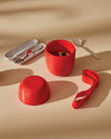 Food à porter red Lunch pot Alessi