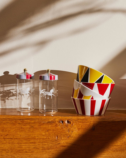 Circus Default Title Set of 2 spice jars Alessi