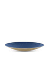 Cohncave blue and ivory, cm 49 || inch 19.30″ Centrepiece Alessi