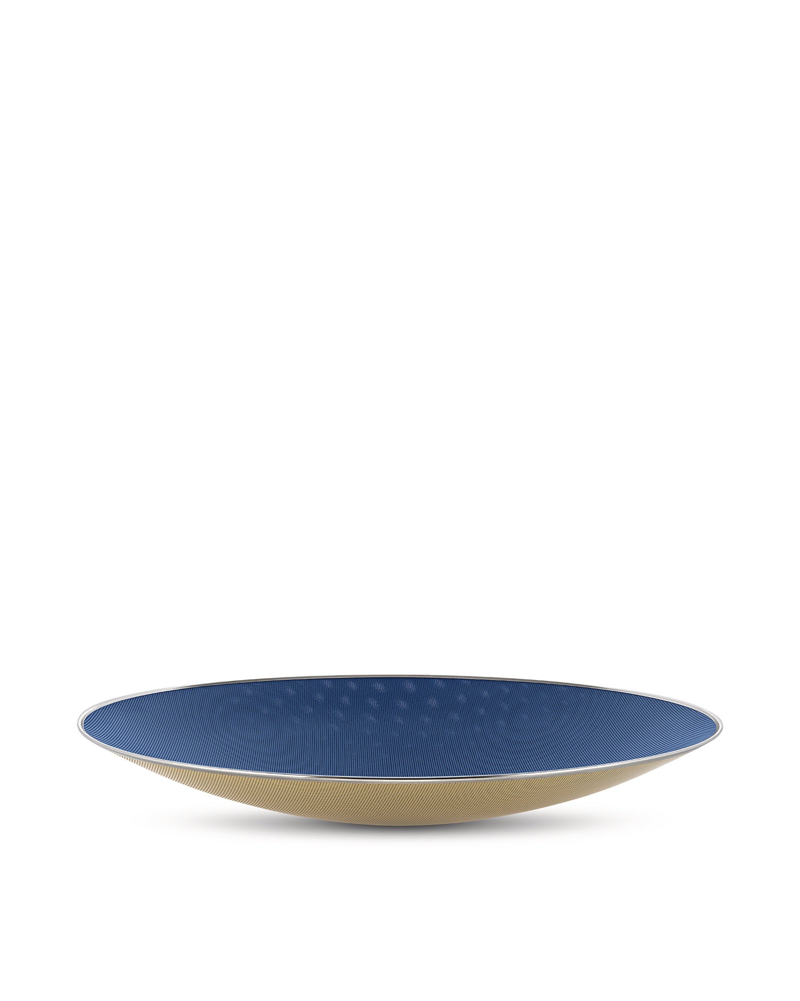 Cohncave blue and ivory, cm 49 || inch 19.30″ Centrepiece Alessi
