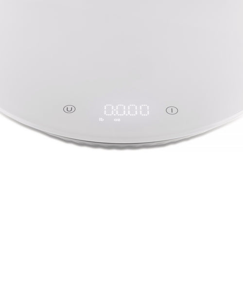 Plissé white Digital kitchen scale Alessi