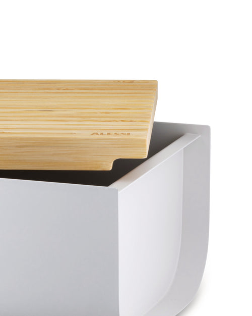 Mattina red Bread bin Alessi